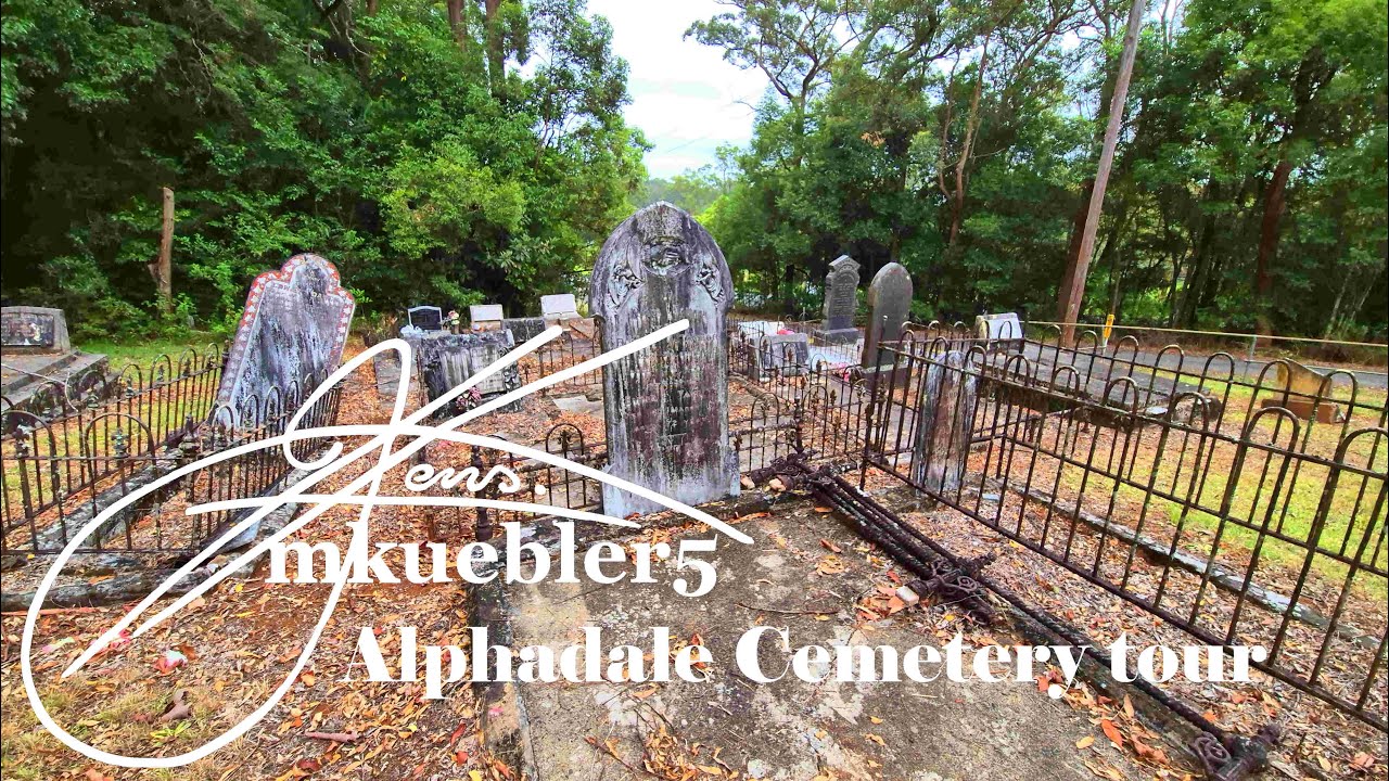 Exploring Alphadale Cemetery in northern NSW, Australia. Come with me