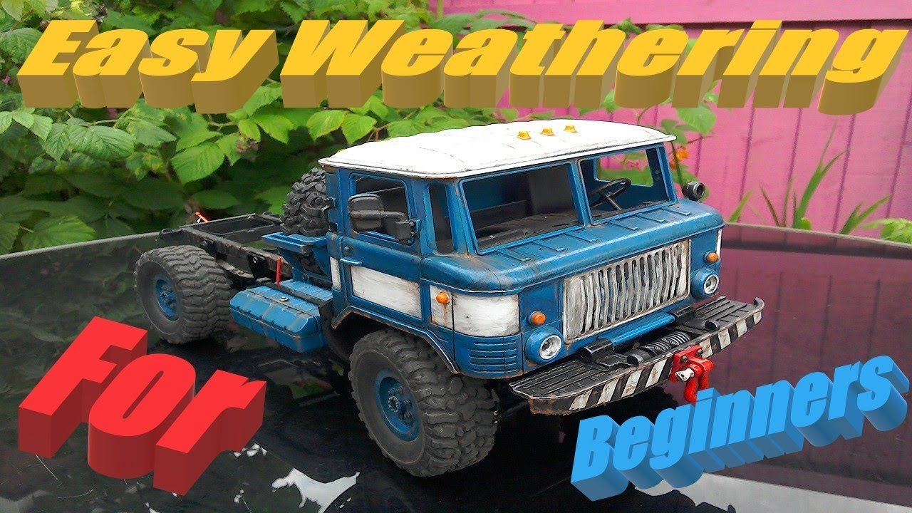 WPL B24 Custom Paint & Weathering Techniques, Basic Techniques That Anyone can do!