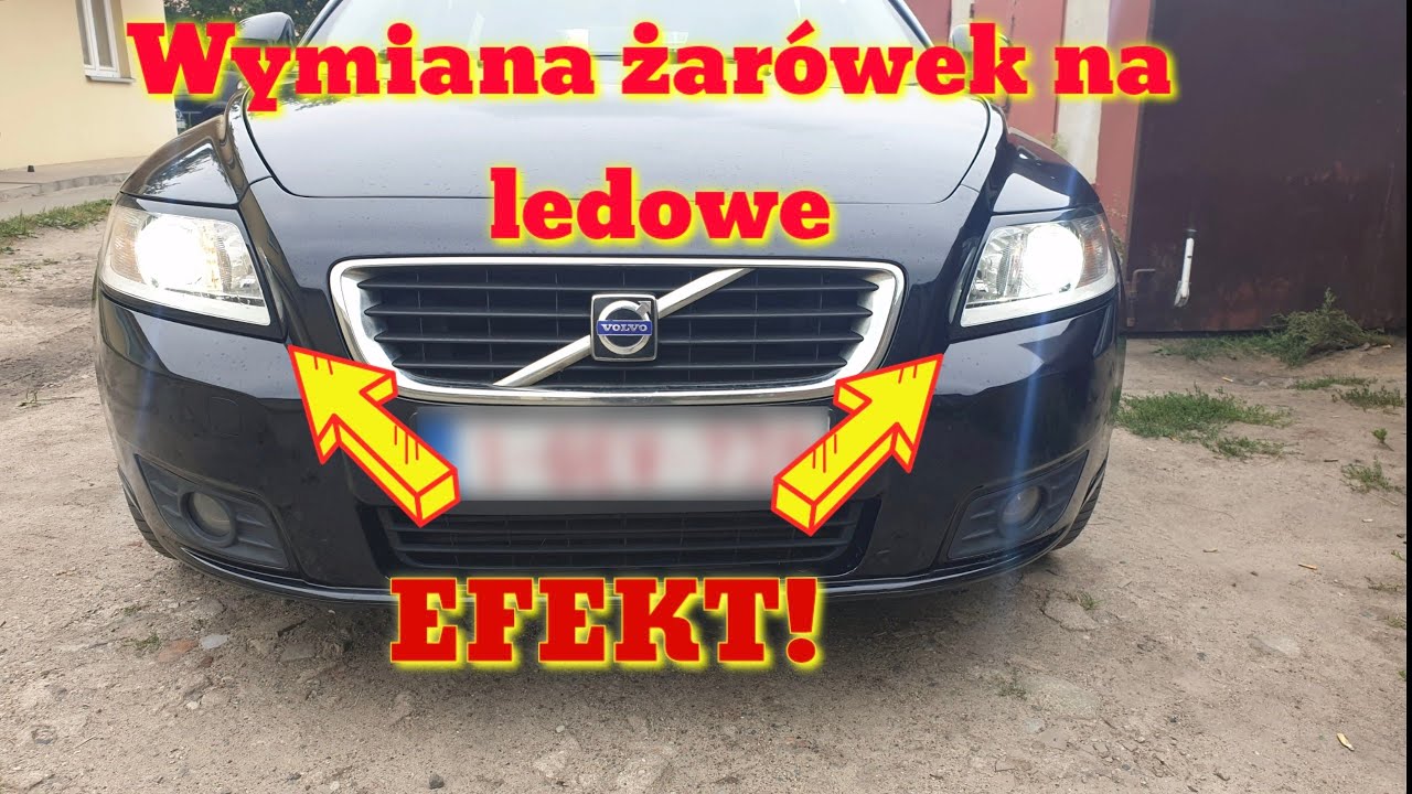 Wymiana żarówek w samochodzie na ledowe