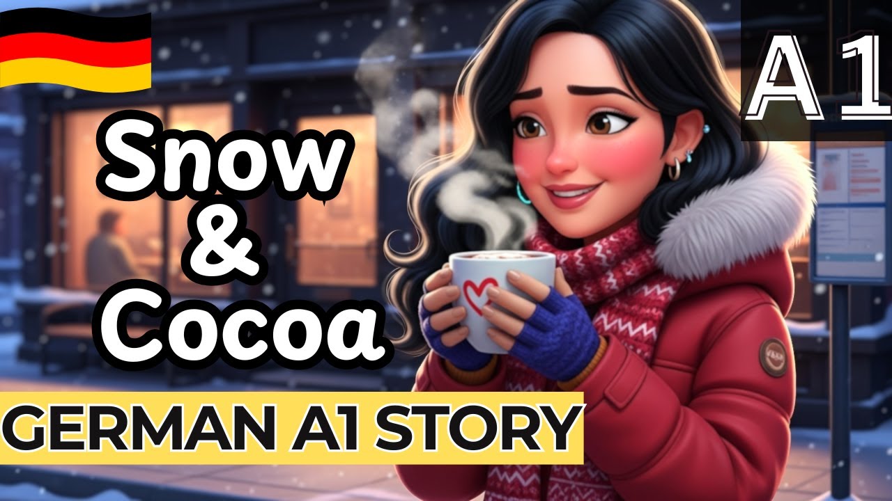 Learn German With An EASY A1 Cozy Winter Story!
