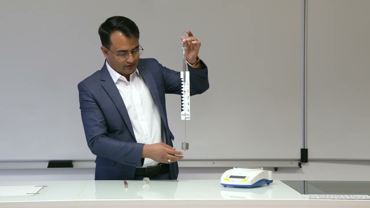 ماده: ویدیوی 2/2  کتله و وزن Matter- Mass- Weight