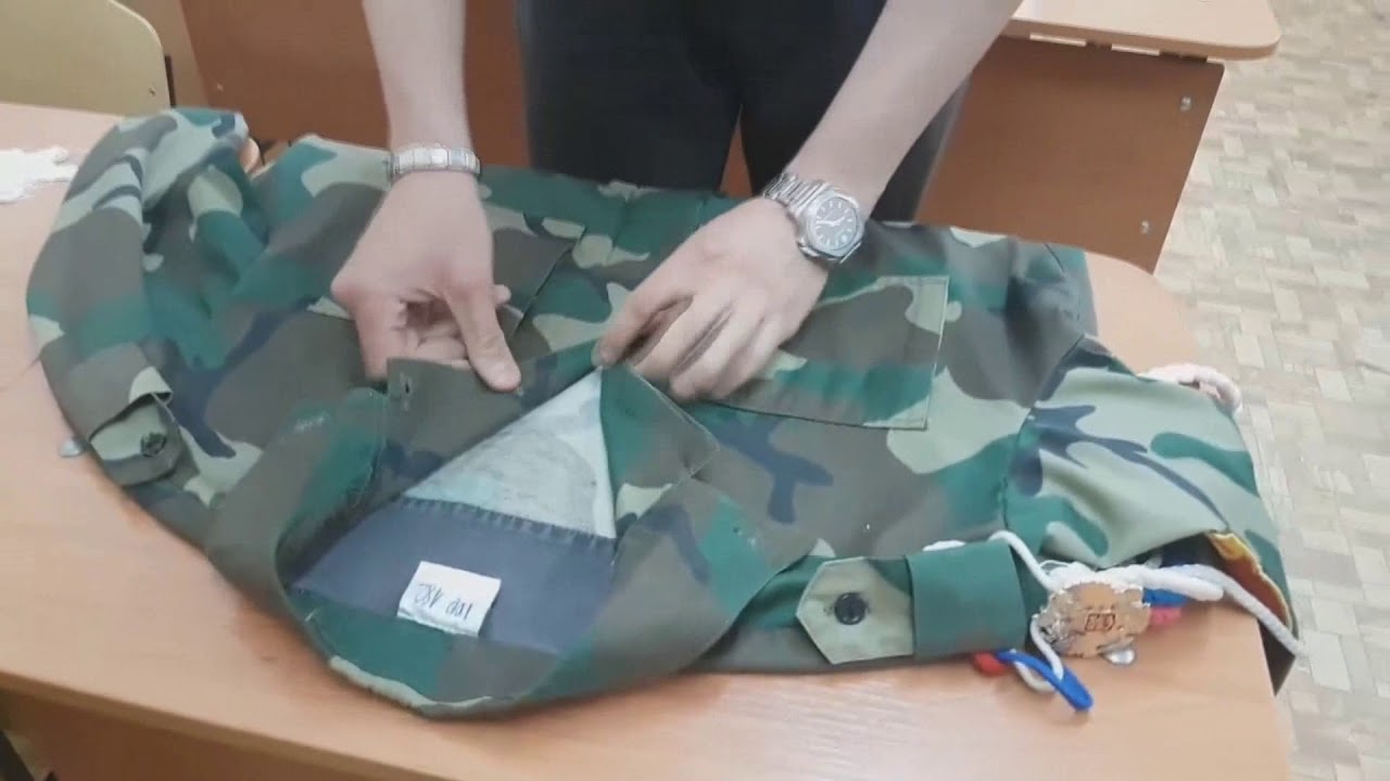 Летняя разглажка кителя