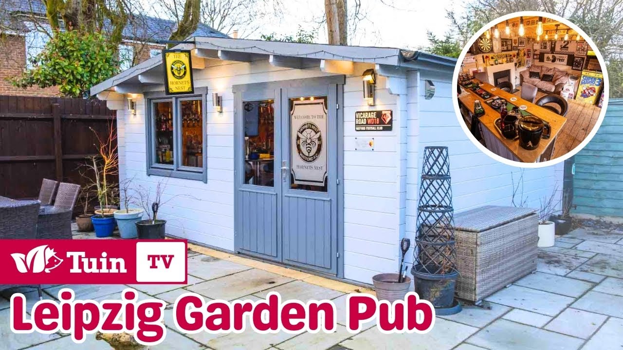 DIY Garden Shed Pub - Log Cabin - Leipzig Log Cabin - TUIN