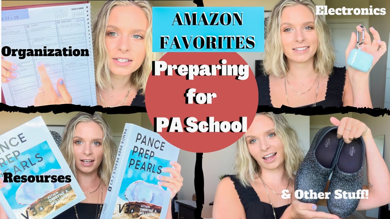 AMAZON FAVORITES - PREPARING FOR PA SCHOOL: Online PA School Supplies | MY PATH TO PA - Sam Kelly