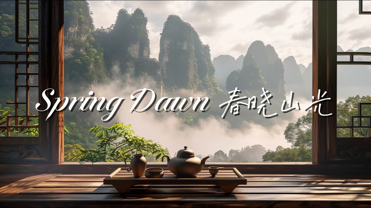 Spring Dawn | 春晓山光 • Chinese Zen Piano for Tai Chi & Meditation (3 Hours)