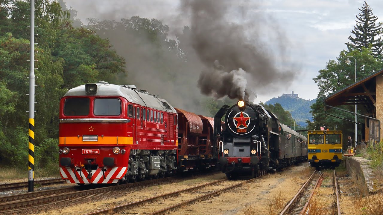 Speed Festival v České Lípě se 475.196 a T679.1168, dne 23.9.2023