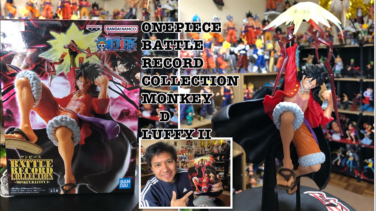 Unboxing/review LUFFY ONEPIECE BATTLE RECORD COLLECTION MONKEY D LUFFY II
