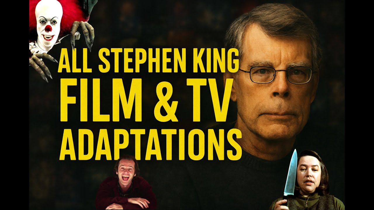 All Stephen King Film & TV Adaptations (1976&ndash;2025) | Complete Poster Collection