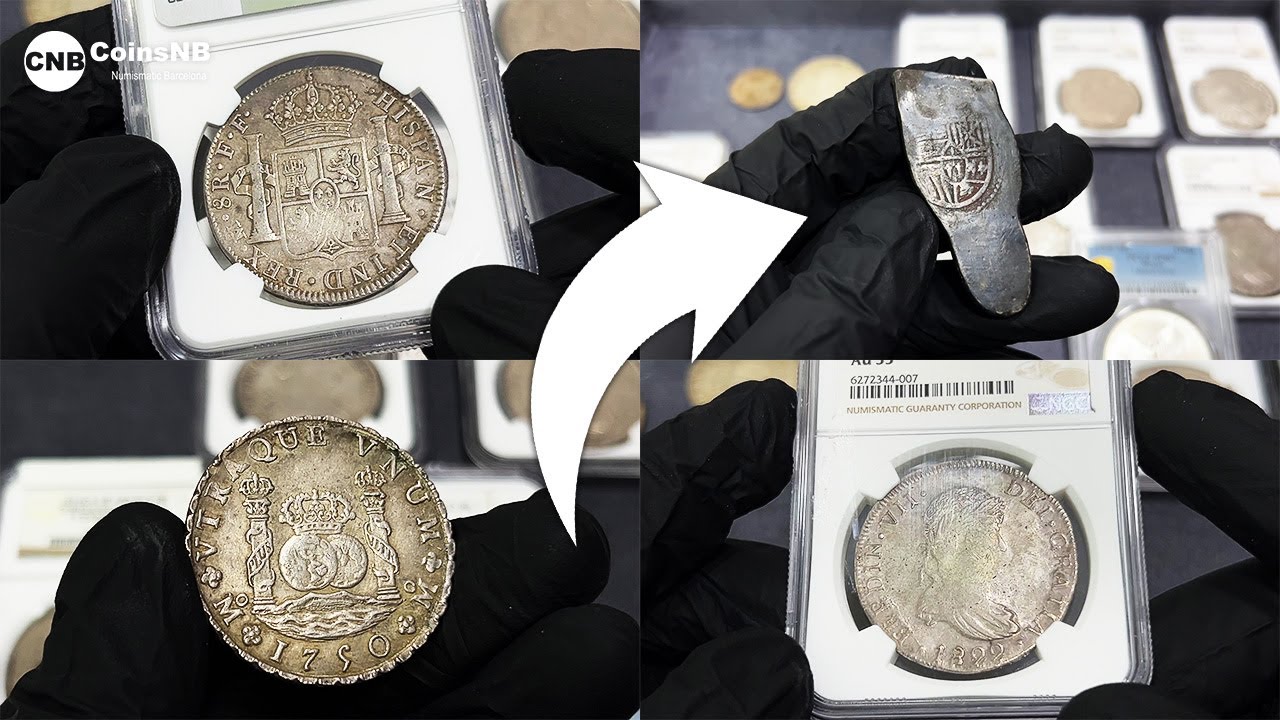 8 REALES MEXICANOS en la próxima subasta de Coins NB