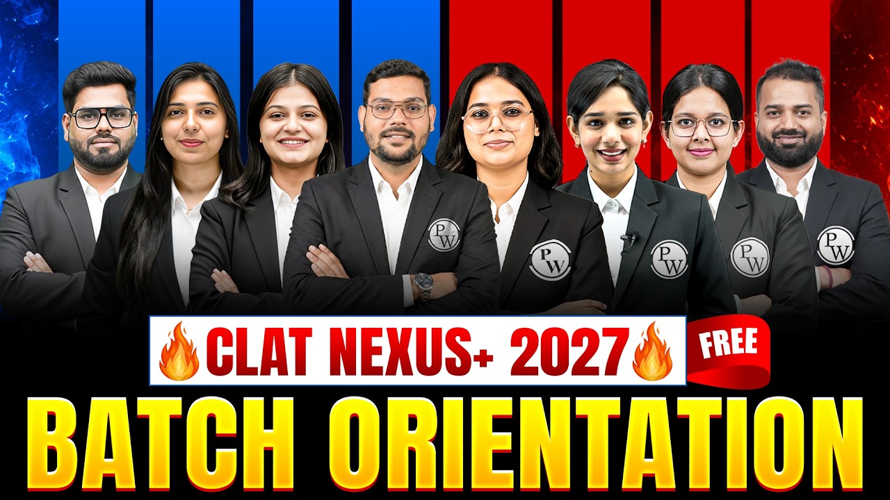 CLAT NEXUS+ 2027 | Free CLAT Preparation Master Plan & Batch Orientation 📚