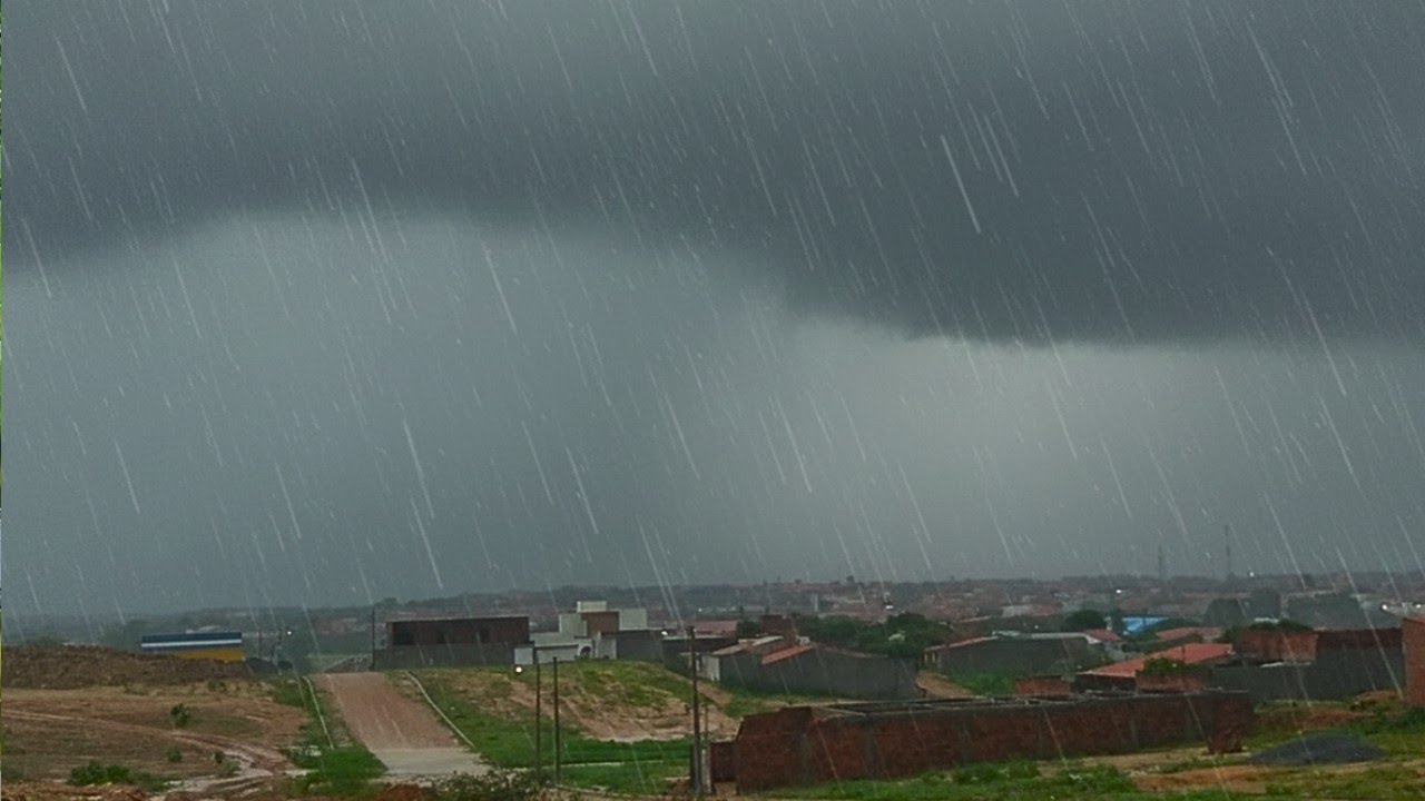 BATEU FORTE TEMPORAL HOJE ⛈️Vejam o que aconteceu com o Açude 