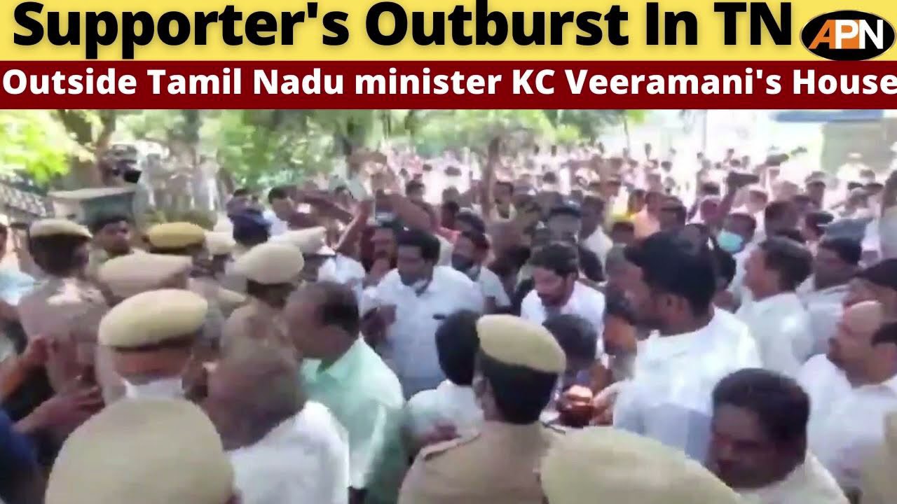 Tamil Nadu: Clash Erupts Outside TN Minister KC Veeramani's House