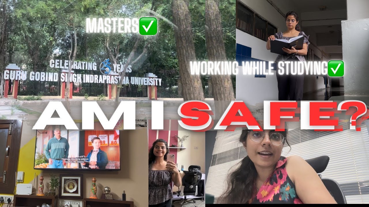 Professional work experience or masters? What first??  A vlog after 55 DAYS!!!