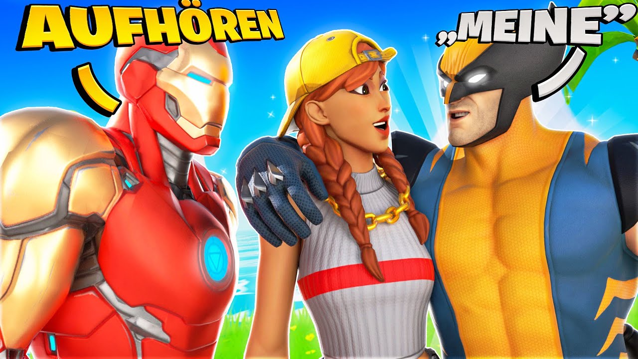 😱WOLVERINE KLÄRT FREUNDIN von IRONMAN, Er RASTET KOMPLETT AUS... in Fortnite