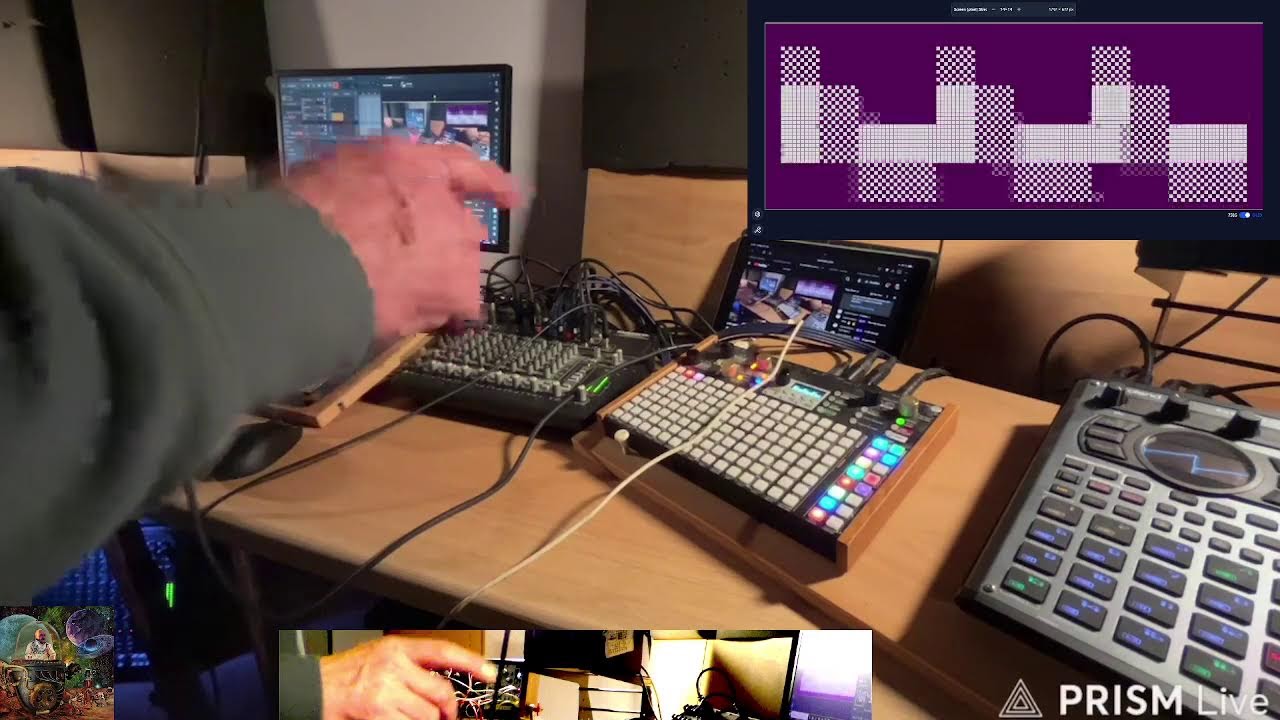 LFO ONE's Live testing my setup #techno