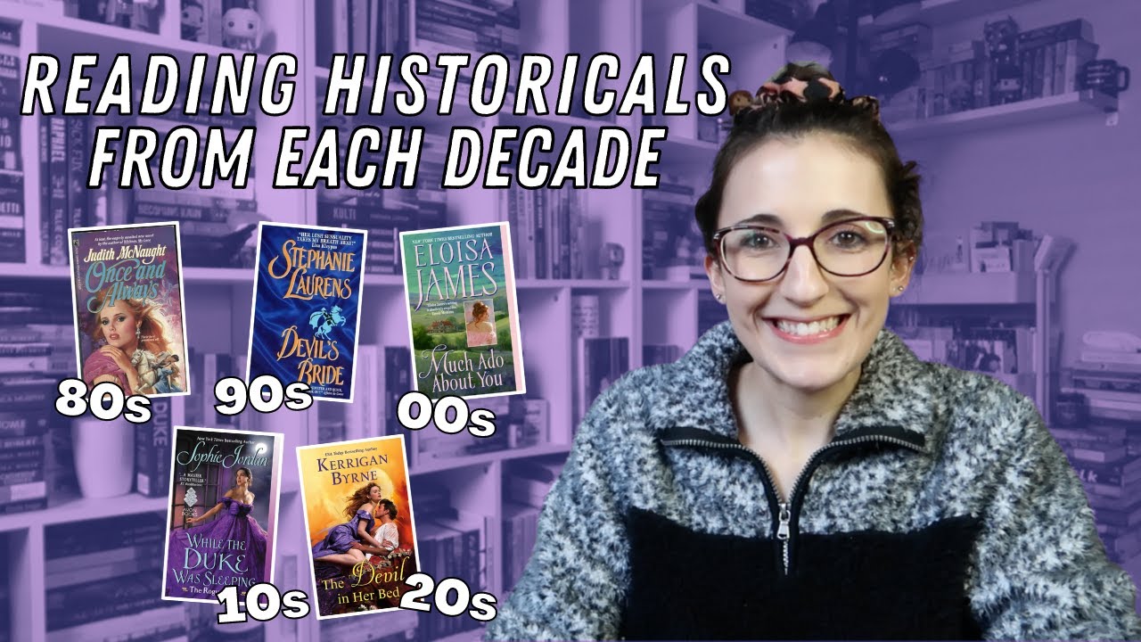 Reading Historical Romances from Each Decade | Reading Vlog