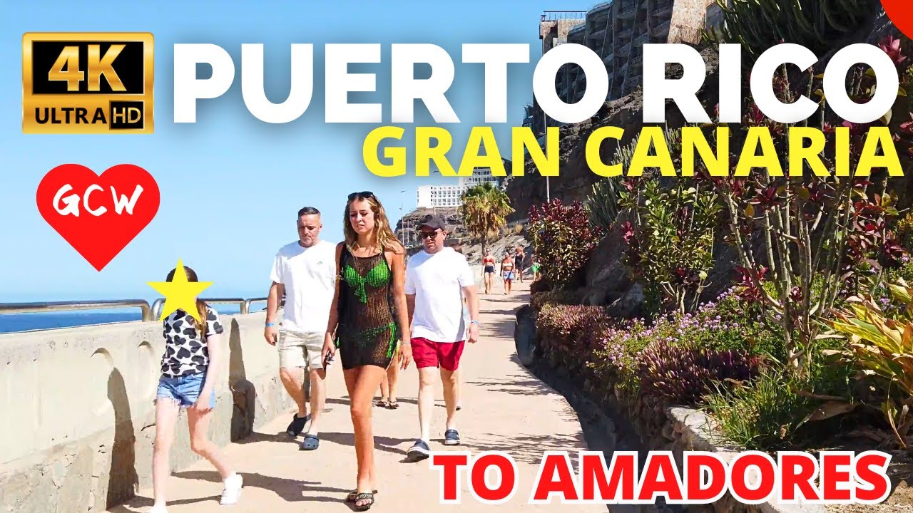 PUERTO RICO Gran Canaria Summer  🔴XQ Vistamar to Gloria Palace Amadores Hotel