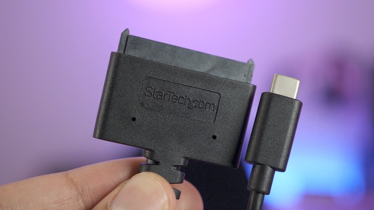 Hands-on: StarTech USB-C SATA adapter cable