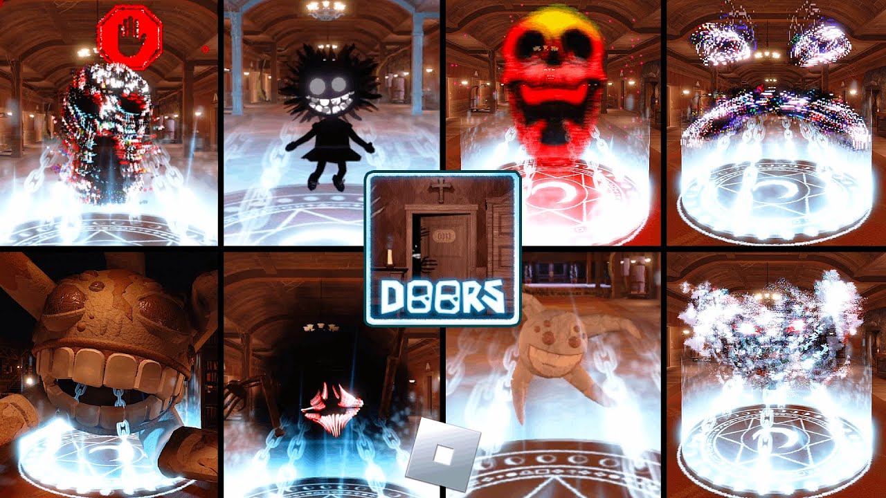 Roblox: DOORS &ndash; Crucifix Vs All Entities // YooBroxDD's DOORS RP █ Roblox &ndash; Games █