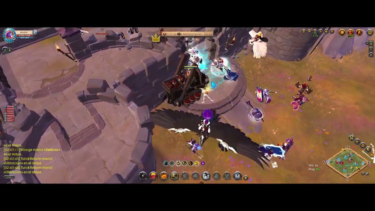 Blue Castle vs Free Beer - Razzorock Passage - BM pov