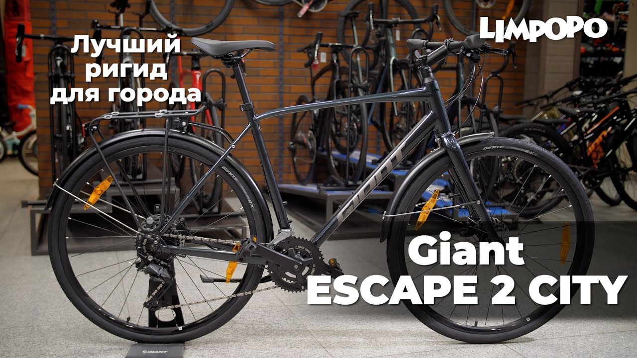 Giant ESCAPE 2 City - Обзор городского велосипеда | Limpopo.kz