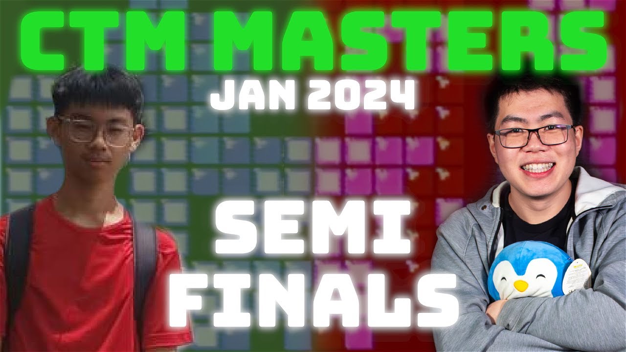 TETRIS DOMINANCE! Fractal, Allenbot | Jan '24 SEMIS | Classic Tetris Monthly Masters