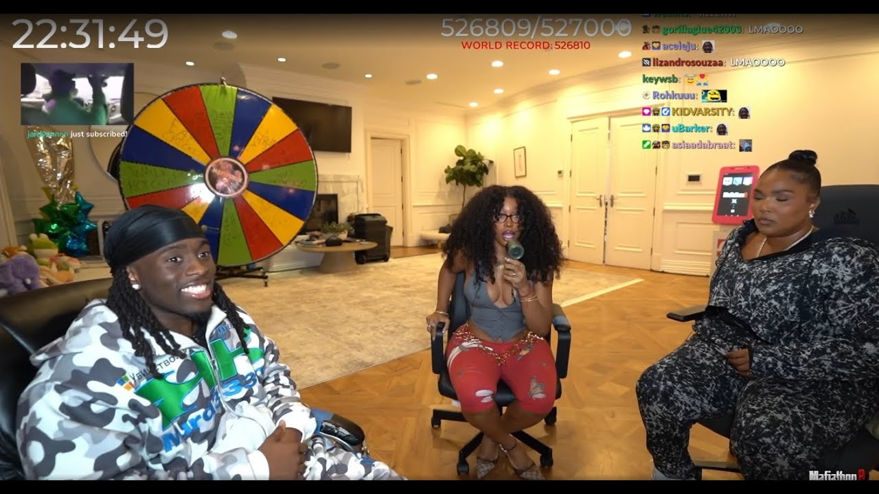 KAI CENAT 24HOUR STREM DAY 23 [ LIZZO & SZA ] REACTION