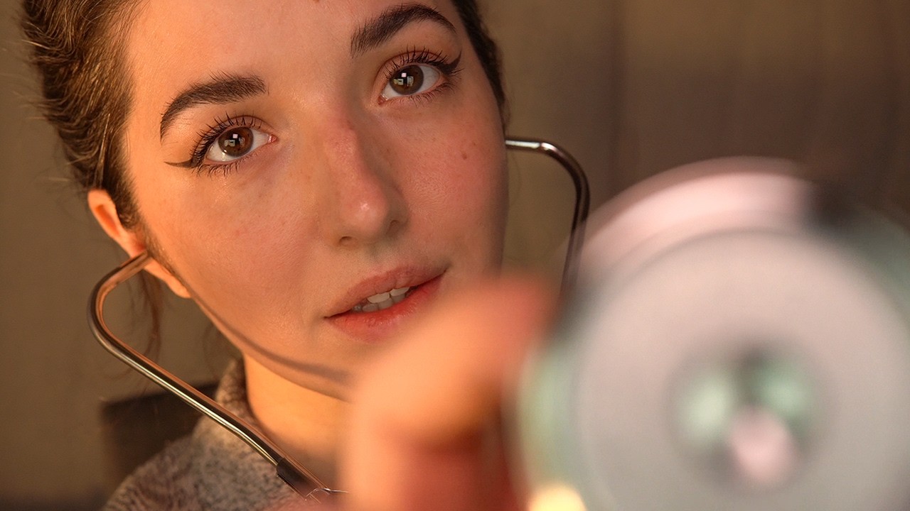 ASMR Annual Exam (Soft Spoken, Up-Close)