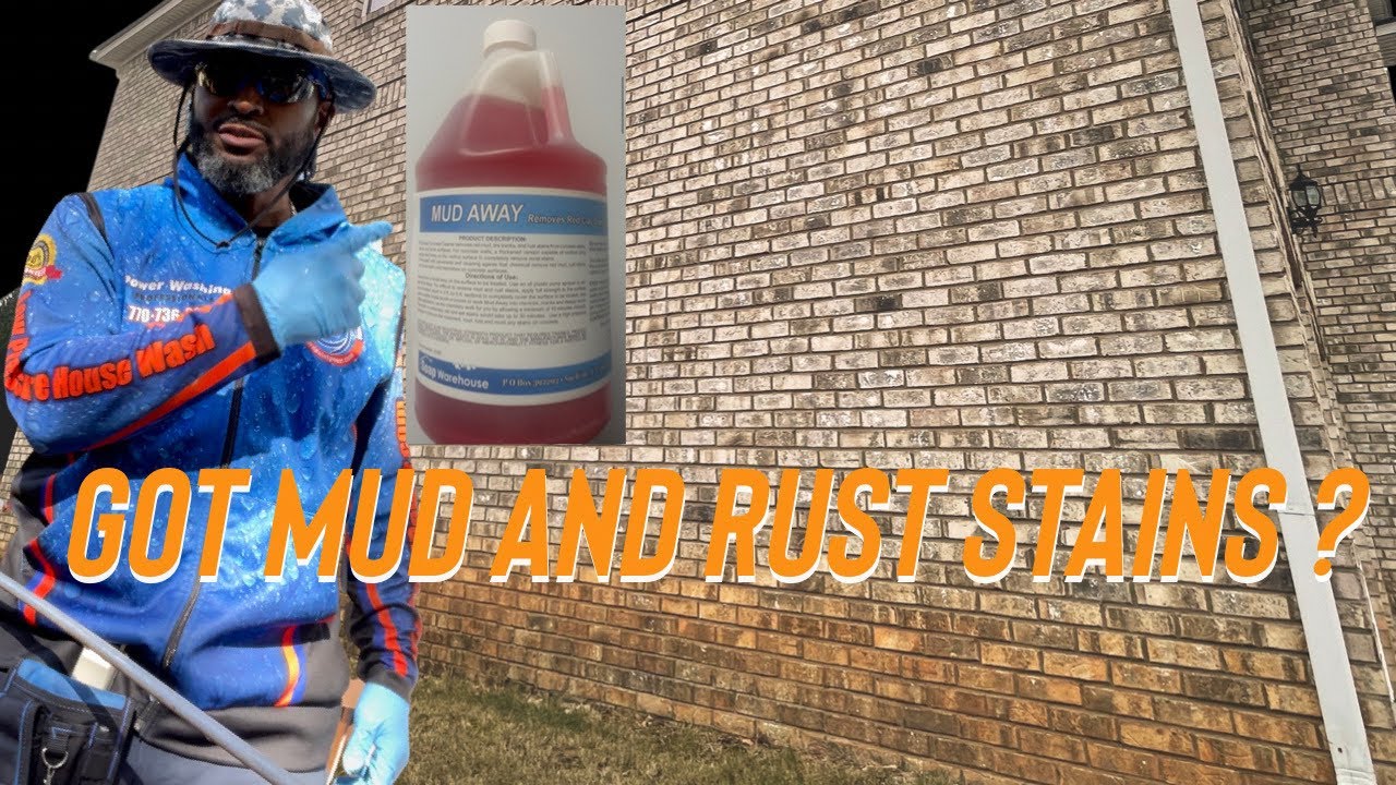Watch Rust Stains and Mud Stains Disappear... WOW! MUD AWAY Does It Again.