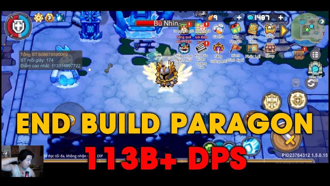 End Build  PARAGON 100B+ DPS | Soul Knight Prequel