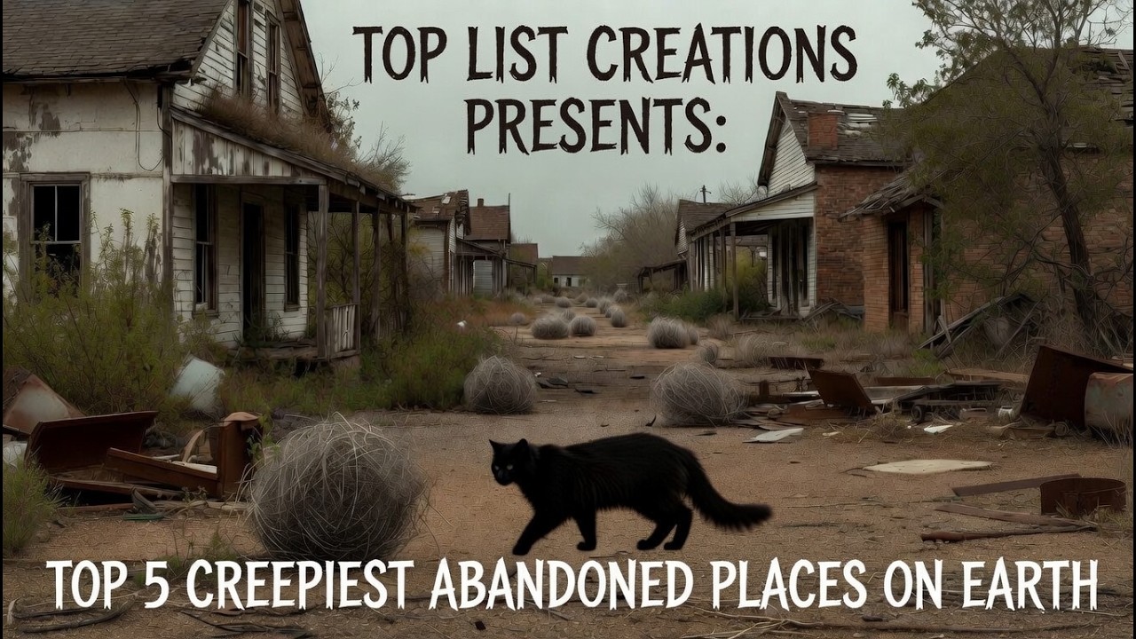TOP 5 CREEPIEST ABANDON PLACES ON EARTH