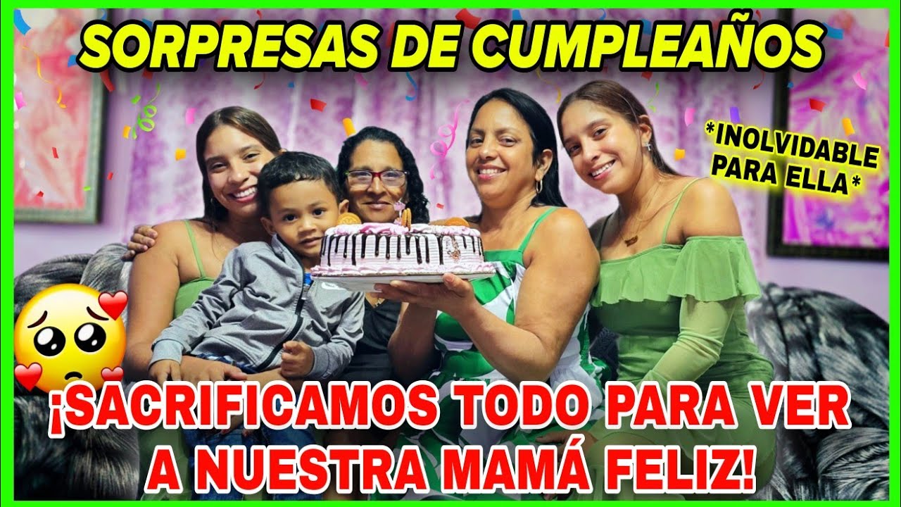 ASÍ de CARO es CELEBRAR un CUMPLEAÑOS🎂 DIGNAMENTE😨 en CUBA vs MEXICO¡NUESTRA MAMÁ MERECE ESTO Y MÁS!