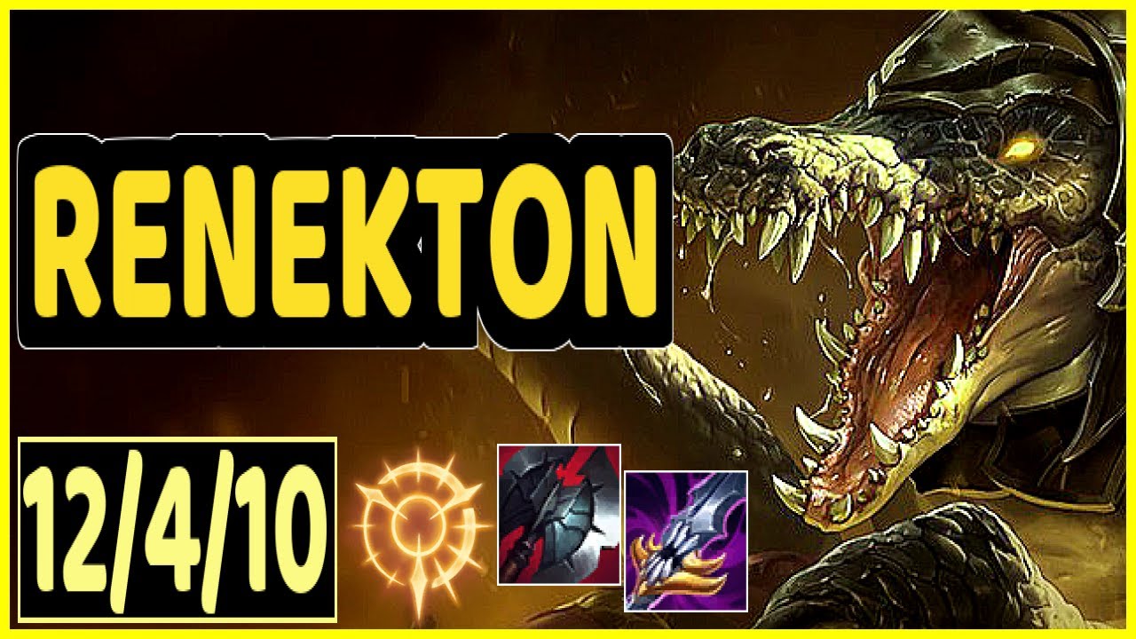RENEKTON VS NASUS - 12/4/10 KDA TOP GAMEPLAY EMERALD IV