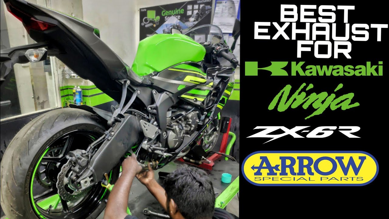 Kawsaki Ninja ZX6R | Arrow exhaust | 2020 | Furious Moto