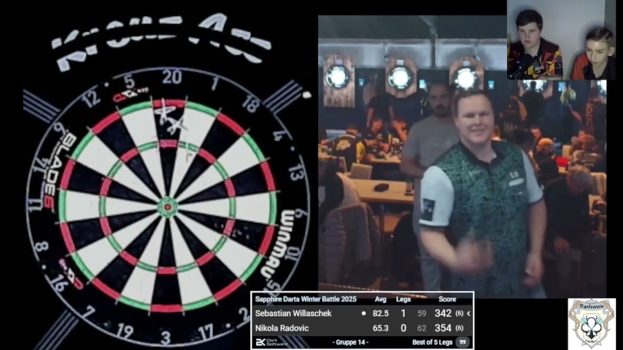 Sebastian Willaschek vs Nikola Radovic | Sapphiredarts Winter Battle 2025 | Full Match #darts #3dart