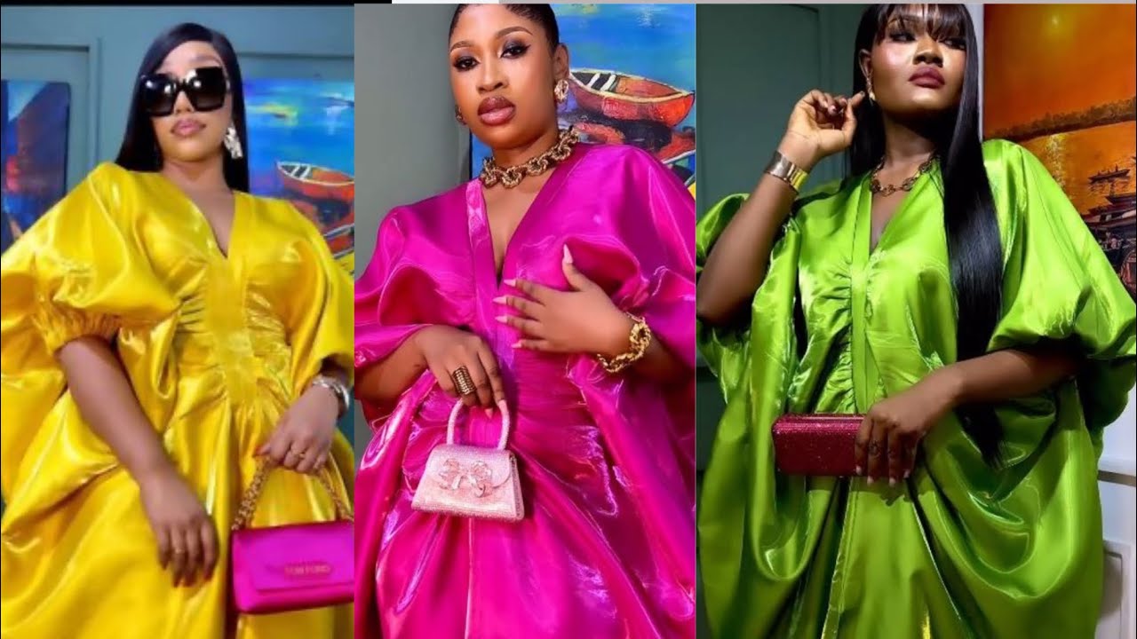 How to Make Bubu with Snatched and Pleated Waist with Exaggerated Puff sleeves