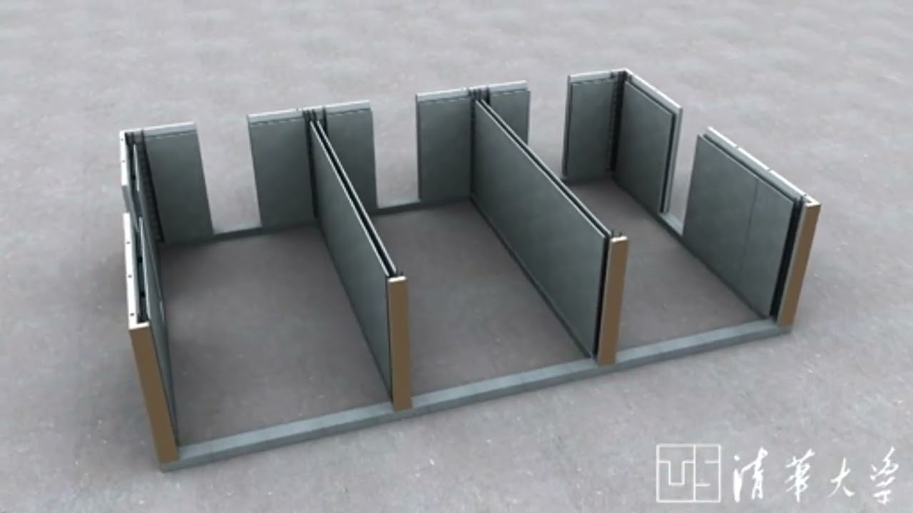 Prefabricated house construction process