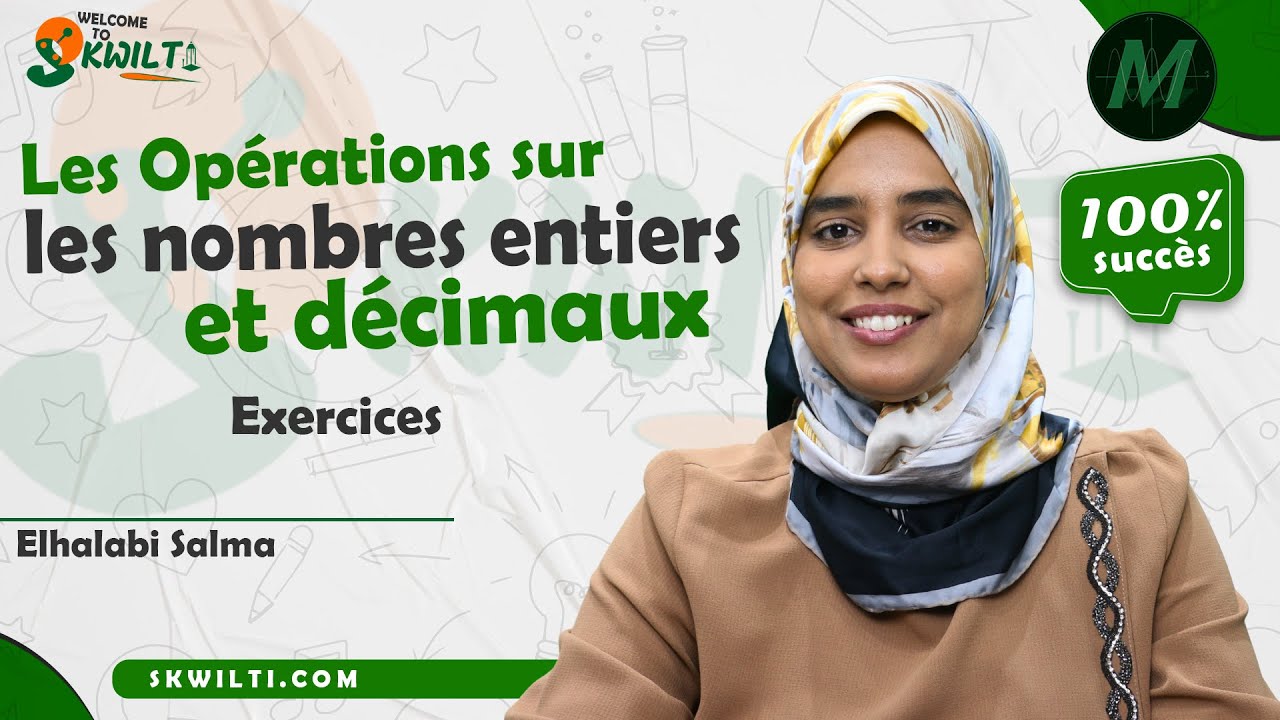 Maths 1AC | Exercice - Les opérations sur les nombres entiers et décimaux