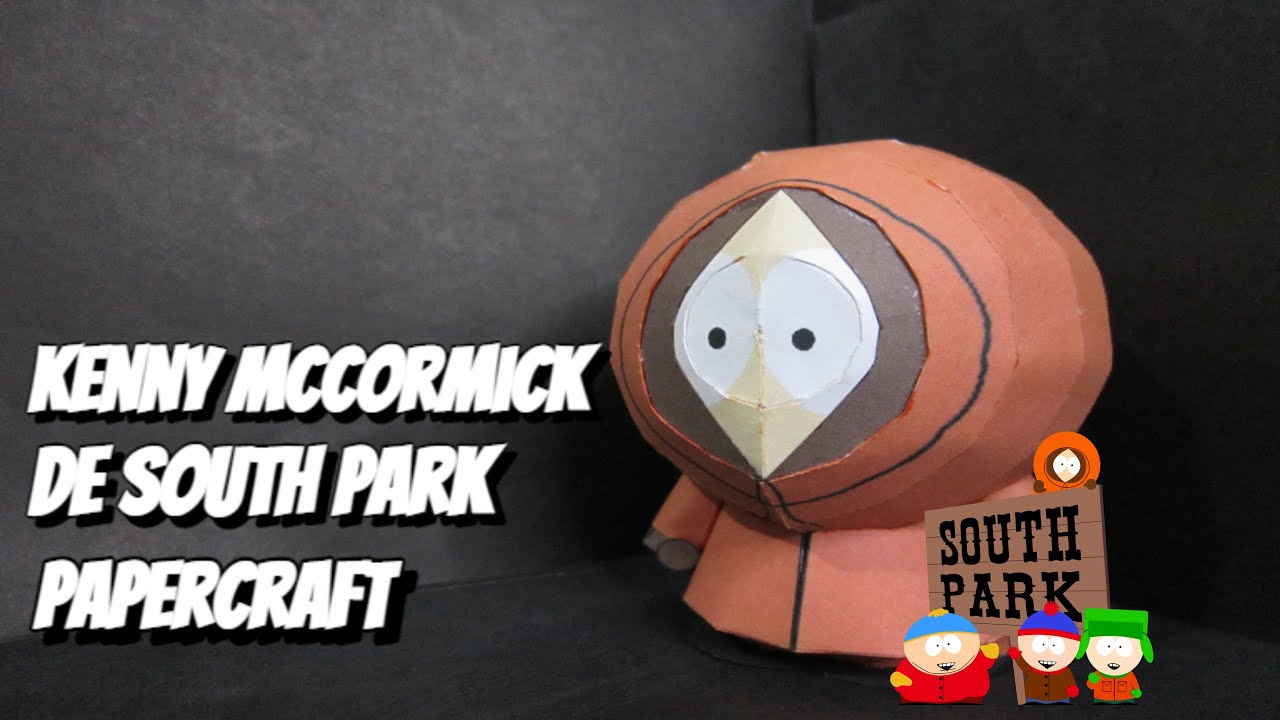 Kenny McCormick de South Park | TUTORIAL DE PAPERCRAFT