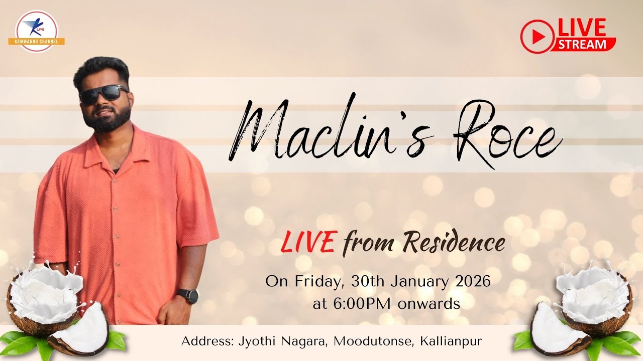 Maclin's Roce | LIVE from Kallinapur