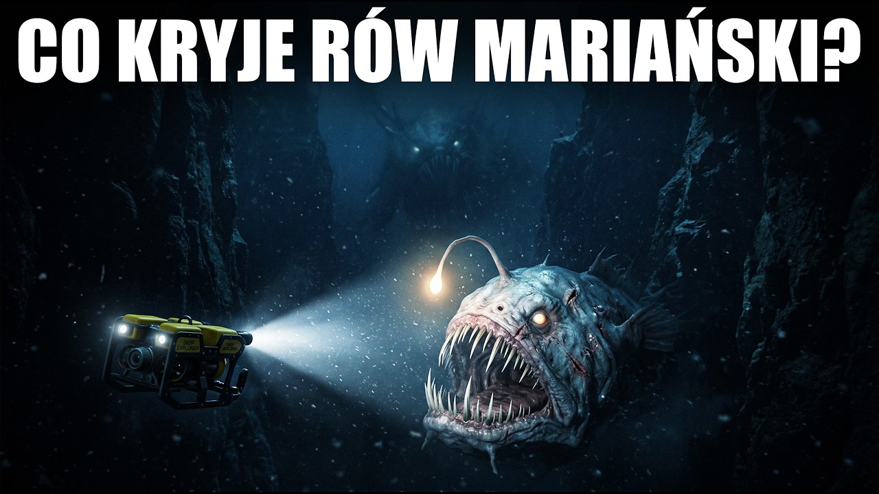 R&Oacute;W MARIAŃSKI &mdash; Obcy świat 11 kilometr&oacute;w pod oceanem (Co żyje w wiecznej ciemności?)