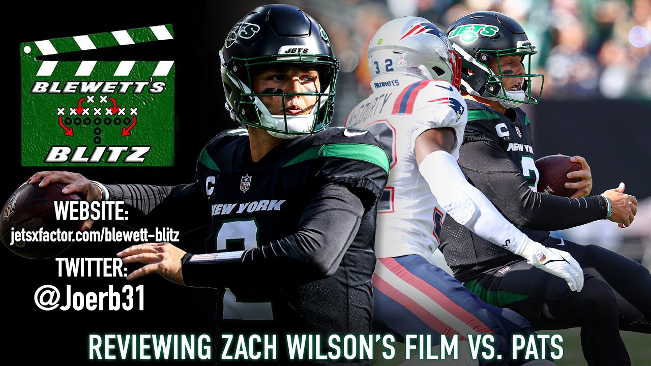 How Poorly Did Zach Wilson Actually Play vs. Pats? | Blewett's Blitz Film Review
