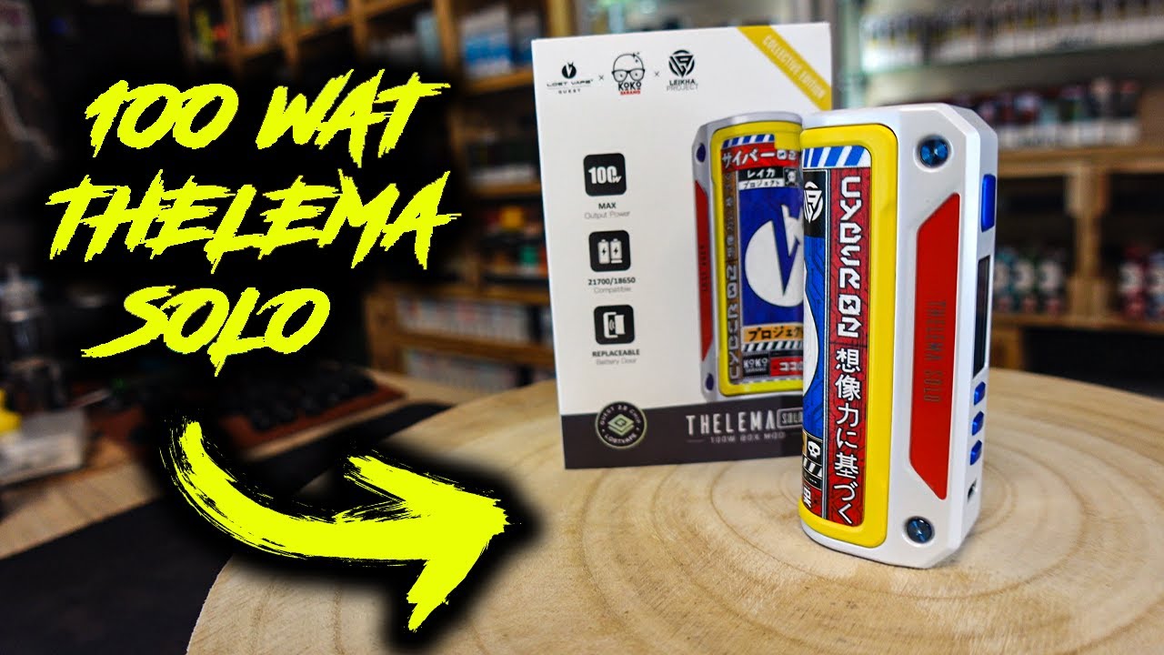 LOST VAPE - THELEMA SOLO  100 WAT *EDYCJA LIMITOWANA* 🤯