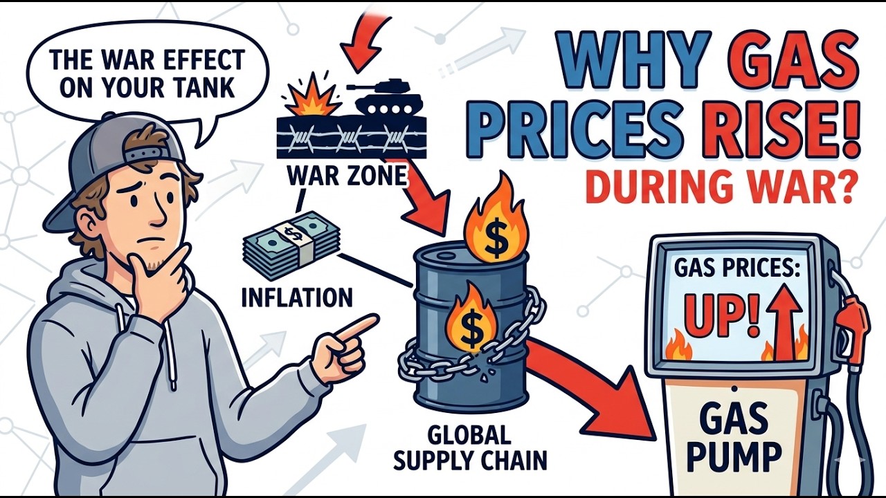 Why War Makes Gas So Expensive (Gas Prices Explained)