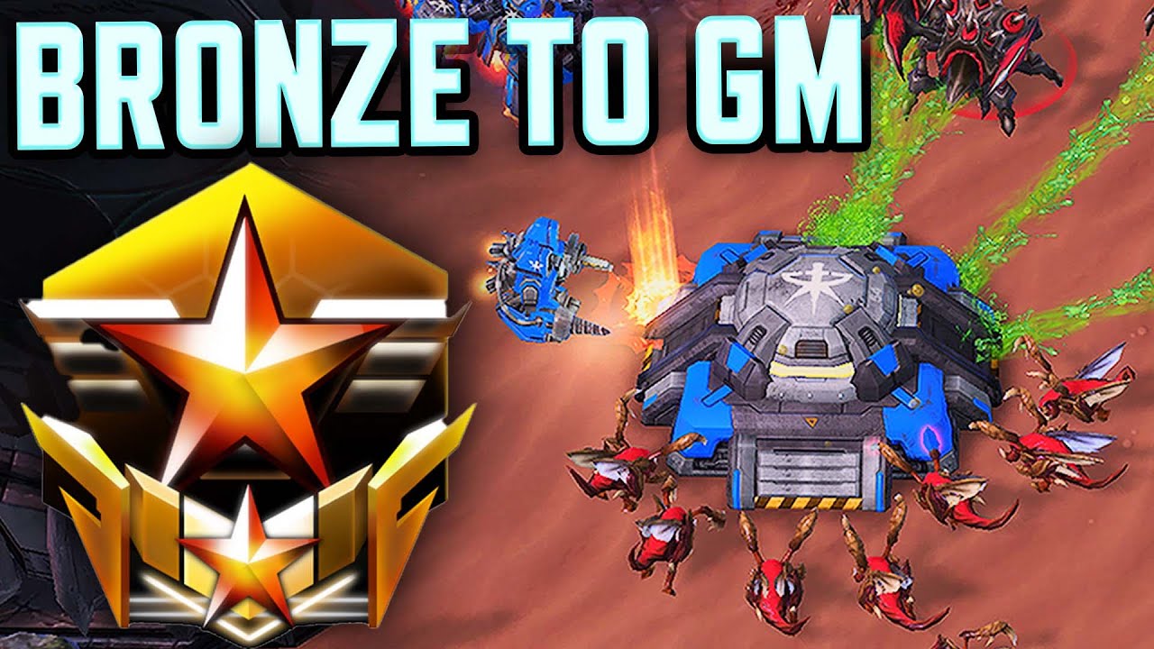 StarCraft 2 Bronze to GM 2025 - Random (Terran, Zerg & Protoss Day 2)