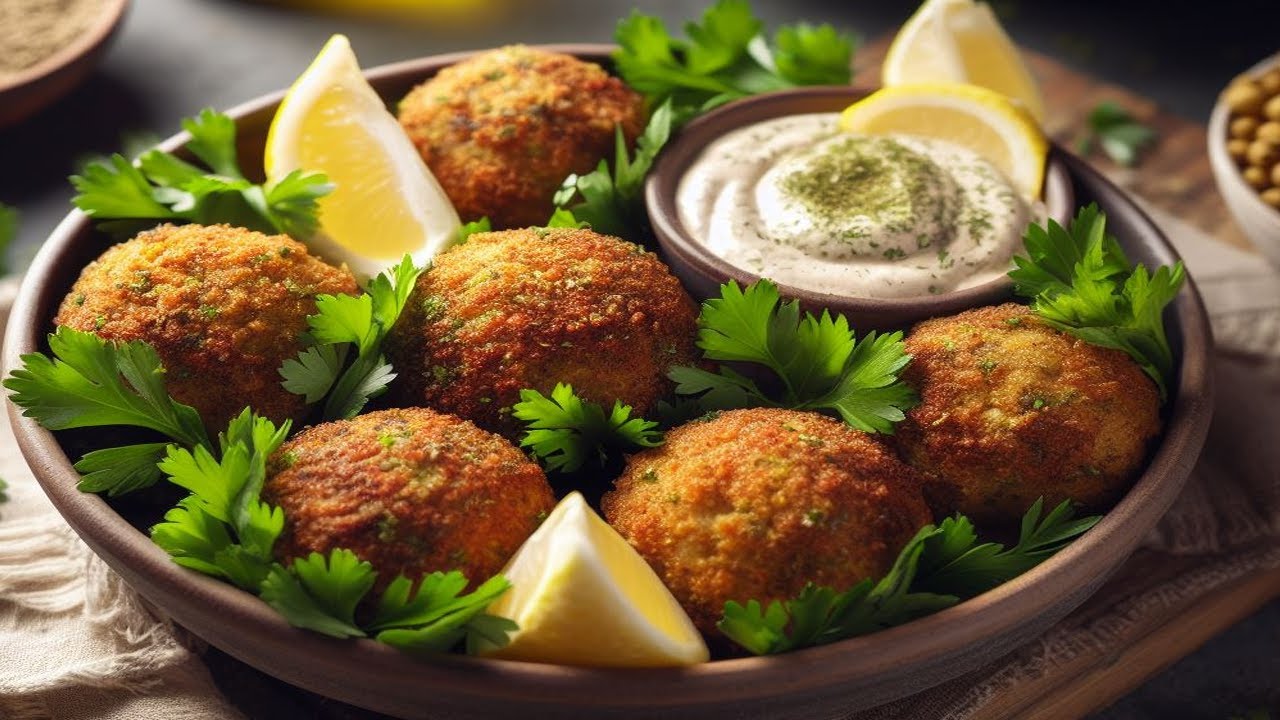 فلافل خانگی خوشمزه و ترد به روش آسان