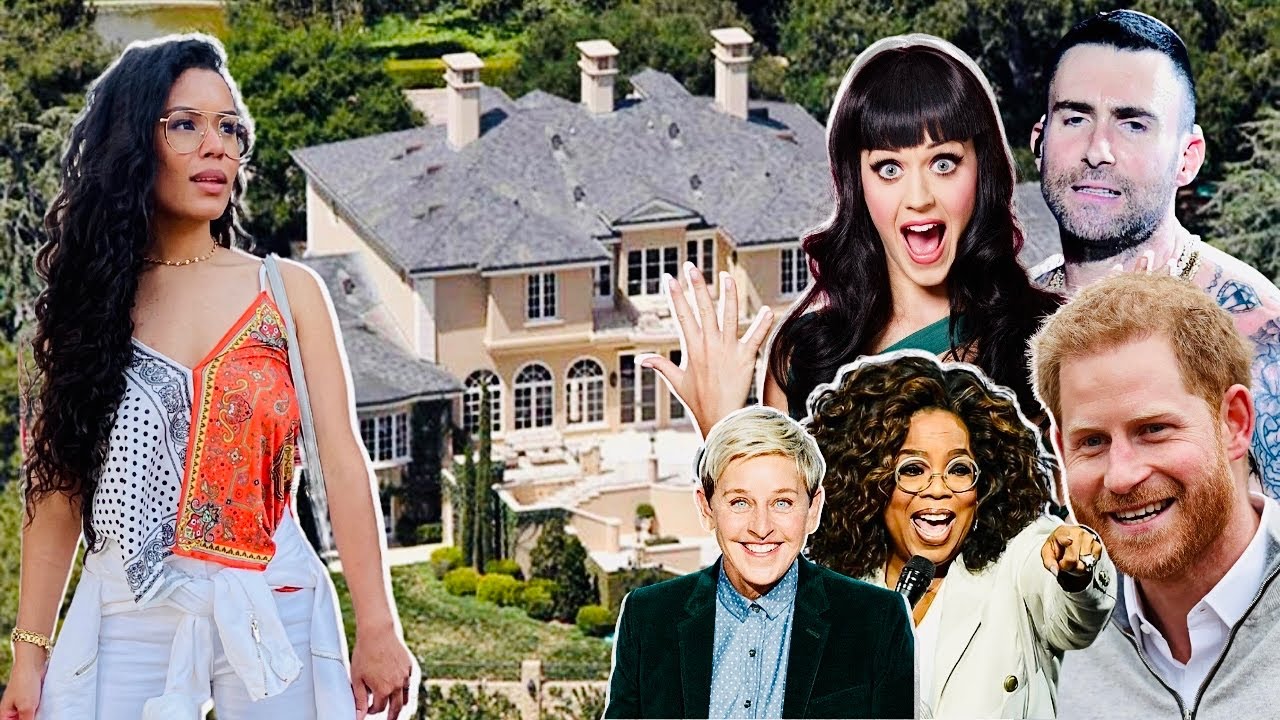Fomos na casa da Katy Perry, Maroon 5, Oprah, Ellen Degeneris e do príncipe em Montecito