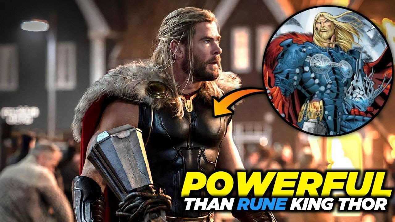 Cosmic King Thor is More Powerful than Rune King Thor ? | Captain B2