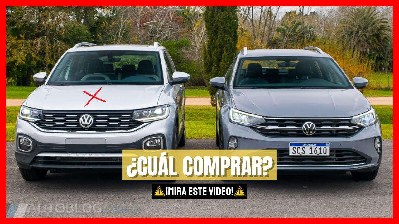 Vw Nivus vs T-Cross &iquest;CU&Aacute;L COMPRAR?🤔 I Comparativo I AUTOS Argentina