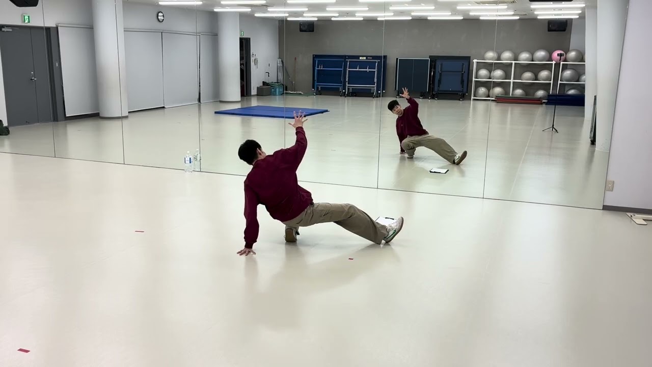 【振付練習用】ブレイキン初級クラス